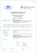Κίνα ZIZI ENGINEERING CO.,LTD Πιστοποιήσεις